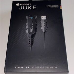 Roccat Juke USB Soundcard ROCCAT Juke Virtual 7.1 USB Stereo Soundcard